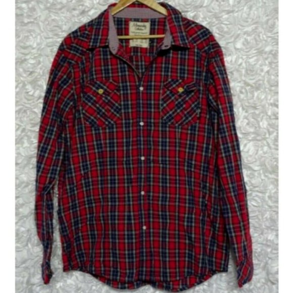Monarchy Collection Size XXL Plaid Casual Long Sleeve Shirt - Picture 1 of 8
